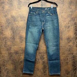 George Slim Straight Dark Wash 31x30 Denim Jeans